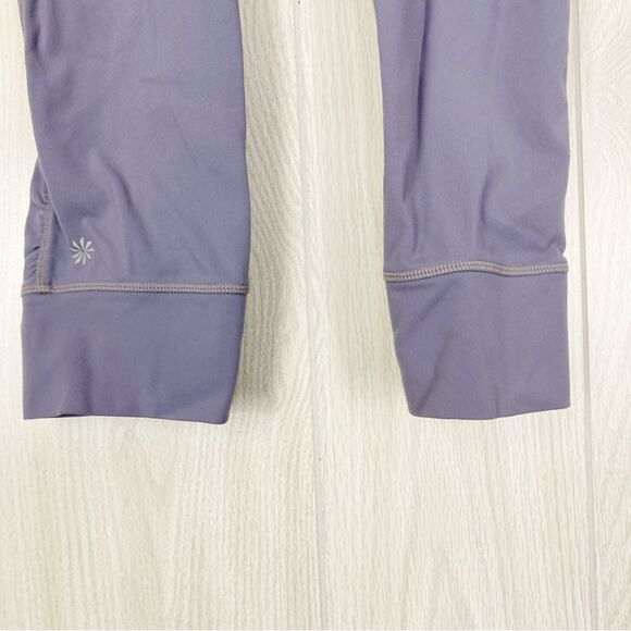 Athleta | Purple Gray Relay Capri Leggings Size Small - Picture 7 of 12